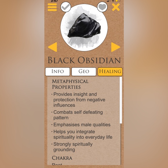 Black Obsidian and Raspberry Aventurine - Picture 2 of 3